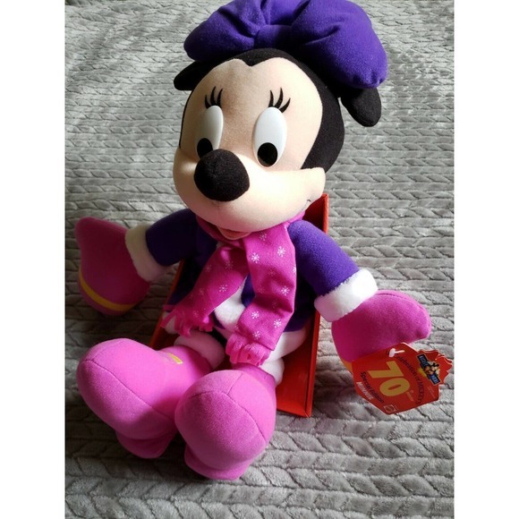 Disney Minnie In Celebration of Mickey's 70th Birthday Special Edition NWT - Picture 1 of 5